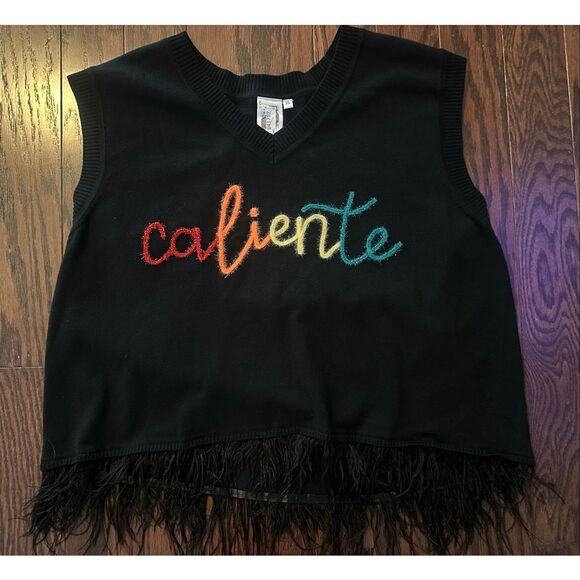 Queen of Sparkles Caliente Top Size XL - Picture 1 of 4